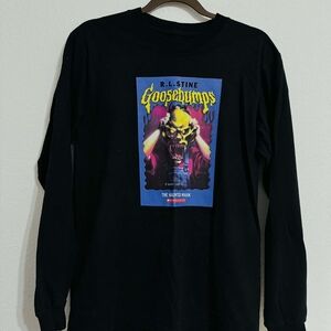 Dumbgood Goosebumps Mens Black Long Sleeve Tee